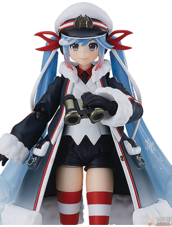 Фигурка фигма Мику Хацунэ (Figma Hatsune Miku Snow, 2022 Grand Voyage Ver.)