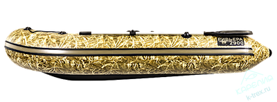 Лодка ПВХ Мастер Лодок Ривьера Компакт 2900СК Камуфляж Камыш