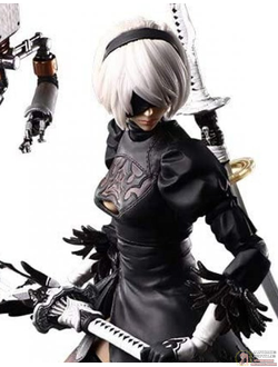 Фигурка Йорха-2B (YoRHa No. 2 Type B, Pod 042 DX Edition Play Arts Kai)