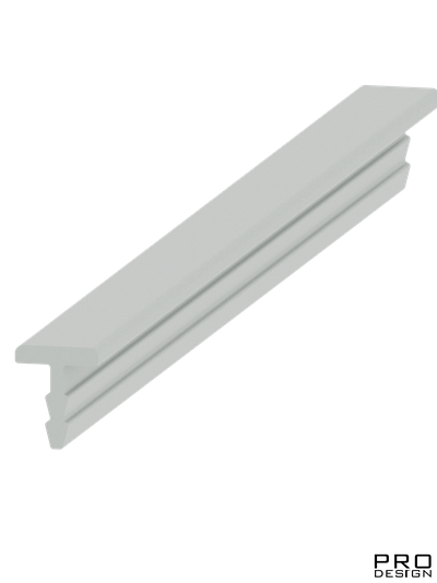Алюминиевый молдинг Pro Design для дверных полотен 6 мм м.п. анод.