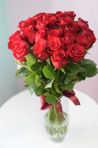 Букет из 25 красных роз в Йошкар-Оле