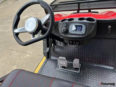 Гольфкар GreenCamel Linhai A42L 126Ah/48V (4+2, 4kW AC, R14 литые) LUX lifted