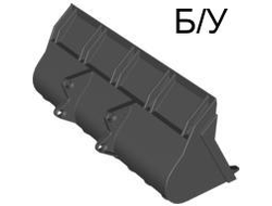 ! Б/У - Technic Digger Bucket 10 x 18, Black (32030 / 4160845 / 4199362 / 4537990 / 4622565) - Б/У