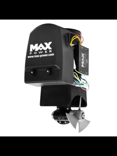 ПОДРУЛИВАЮЩЕЕ УСТРОЙСТВО MAXPOWER ТУНЕЛЬНОГО ТИПА CT35 12В, УПОР 35 КГС, ДЛЯ СУДОВ ДЛИННОЙ 5.5 - 9.7 МЕТРОВ