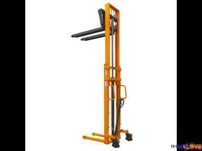 Ручной гидравлический штабелер SDJ 1530 (г/п 1.5 т, 3 м, раздвижные вилы 310-710 мм) SMART