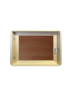 Окно 30*40 см Липа (с одним стеклом)