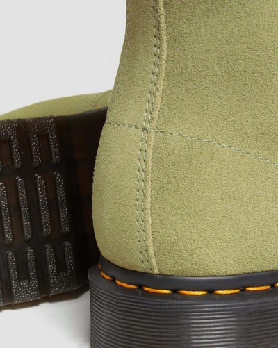 Ботинки Dr Martens 1460 Pascal Suede Pale Olive