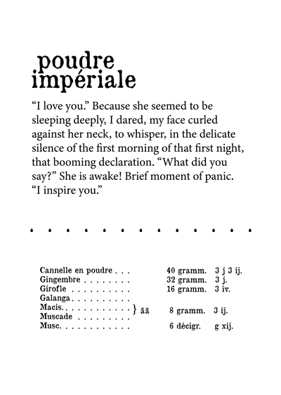 Poudre impériale духи от Sous le Manteau