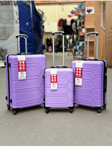 Чемодан маленький Neyron ABS S сиреневый