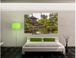 Модульная картина "Восточная архитектура"