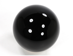 Шар Морион (черный хрусталь) в ассортименте, Россия (47 мм, 156 г) №35012