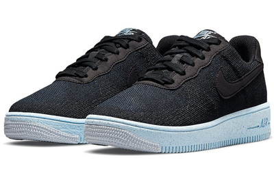 Air force one flyknit blue deals