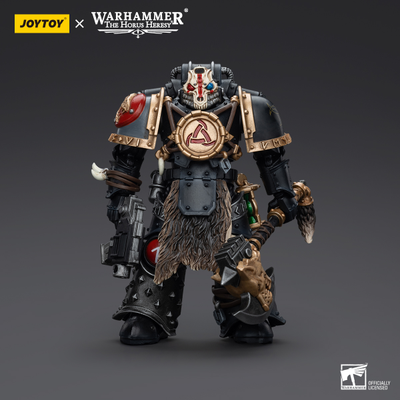 Поклявшийся Смертью Космических Волков (Warhammer Horus Heresy) - КОЛЛЕКЦИОННАЯ ФИГУРКА 1/18 Space Wolves Deathsworn Pack 1 (JT6007) - JOYTOY