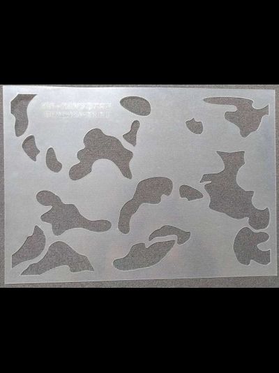 Трафарет для покраски в камуфляж №2