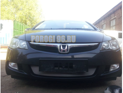 Защита радиатора Honda Civic 4D VIII 2006-2008 chrome