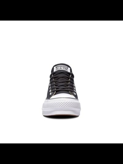 Кеды Converse Lift черные низкие на платформе