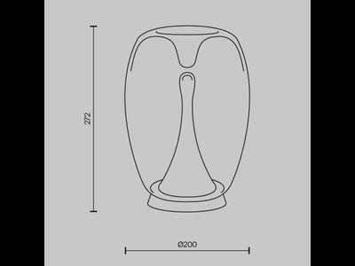 Настольный светильник Splash, MOD282TL-L15G3K