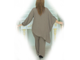 Нарядный женский брючный костюм арт. 9206-0452 (цвет кофе с молоком) Размеры 56-76