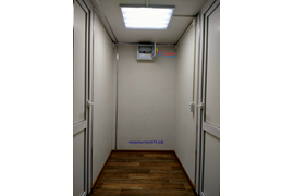 Бытовка 6х2.4м утепление 150мм (Отделка: стены/потолок - СМЛ листы)