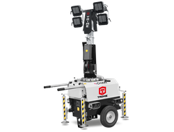 Электрическая осветительная вышка TRIME X-CHAIN 4X160W LED (7м)