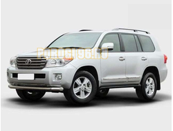 Защита переднего бампера d76 Toyota Land Cruiser 200 Excalibur 2017-
