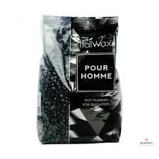 Воск горячий (пленочный)  ITALWAX POUR HOMME мужской гранулы 1 кг.