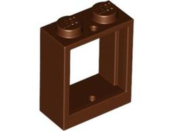 Window 1 x 2 x 2 Flat Front, Reddish Brown (60592 / 4595814 / 6382102)