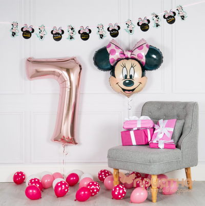 СЕТ ИЗ ВОЗДУШНЫХ ШАРИКОВ "MINNIE MOUSE"