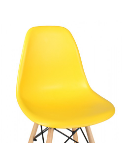 Дизайнерский стул «Eames», DSW WX-503 (желтый)