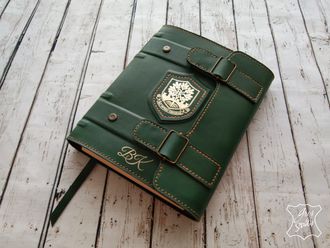 кожаный ежедневник, подарок руководителю, ежедневник с тиснением, ежедневник на заказ, что подарить