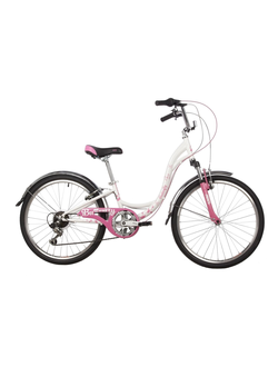 Велосипед NOVATRACK BUTTERFLY 24 6 2022 розовый