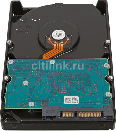 Жёсткий диск TOSHIBA DT01ACA200, 2Тб, HDD, SATA III, 3.5"