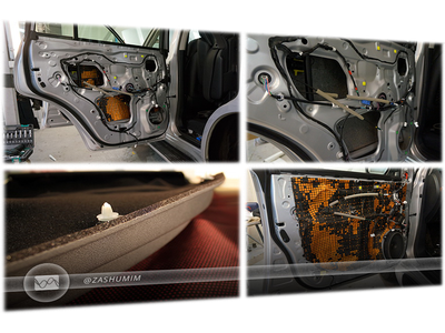 Шумоизоляция Mazda CX 5 в Москве