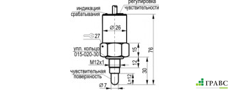 Датчик уровня CSN E47S8-32P-12-LZ-H