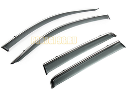 Дефлектор окон с молдингом для Volkswagen Tiguan II 2016-