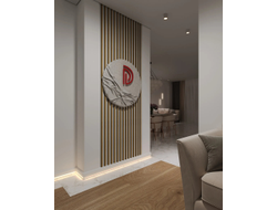 Напольный плинтус Decor-Dizayn DD700, для покраски, влагостойкий, ударопрочный, 2 метра