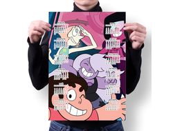 Календарь настенный Вселенная Стивена, Steven Universe №5