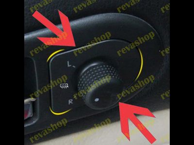 Переключатель регулировки зеркал VW T5 Golf Passat Jetta Bora
