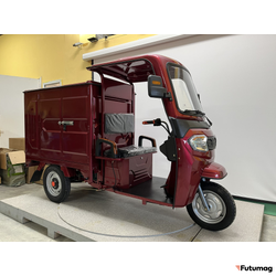 Трицикл грузовой GreenCamel Тендер 3 C1400 (60V 1500W) закрытый кузов 52 Ah