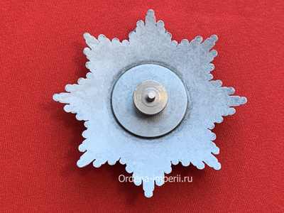 Звезда ордена Святой Анны со стразами, короной и мечами, копия LUX! Лот № 27.