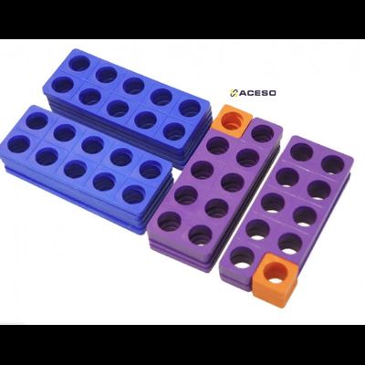 Нумикон. Набор цветных пластиковых форм 100шт.