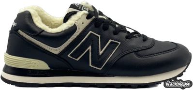 NEW BALANCE 574 BLACK C ШЕРСТЬЮ (40-46)