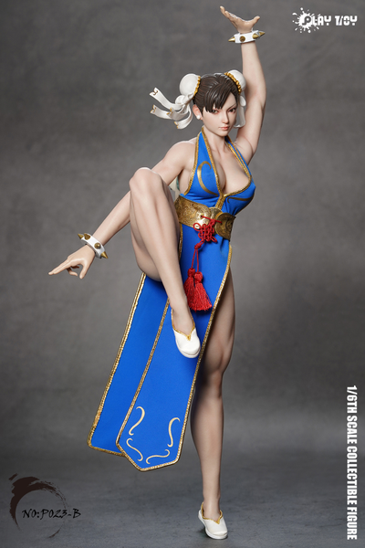 Чун Ли (серия Street Fighter) - Коллекционная ФИГУРКА 1/6 Fighting Goddess 2.0 (P023B) - PLAY TOY
