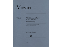 Mozart Violin Concerto no. 2 in D major K. 211