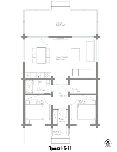 Колибри 10х8