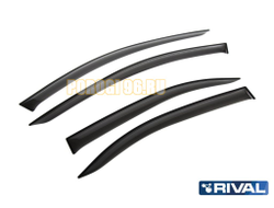 Дефлектор окон для Skoda Rapid 2013-/Volkswagen Polo 2020-