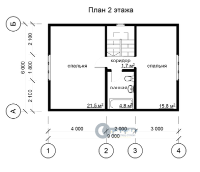 ДЖ-10 ГАБАРИТНЫЕ РАЗМЕРЫ: (8Х9М) 1,5 ЭТАЖА, ОБЩАЯ ПЛОЩАДЬ: 117М²