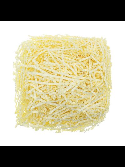 Наполнитель бумажный волнистый Премиум (101, светло-желтый), 50г