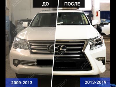 Рестайлинг Lexus GX из 2009 в 2019