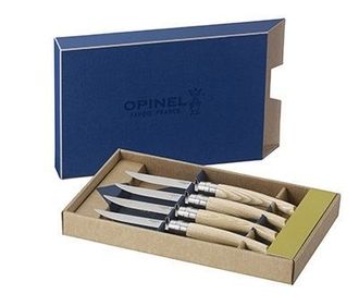 Набор столовых ножей Opinel 10 - 4шт, ясень